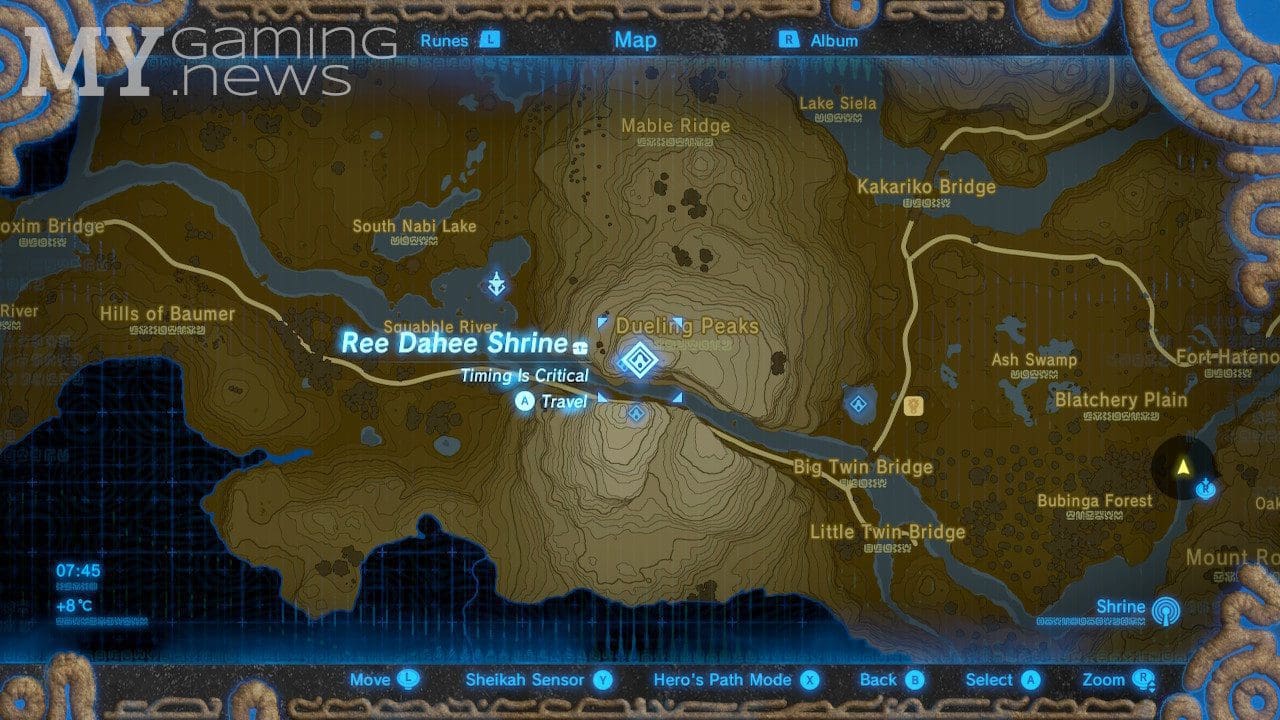 Ree Dahee Shrine / Timing is critical BotW MyGaming.News