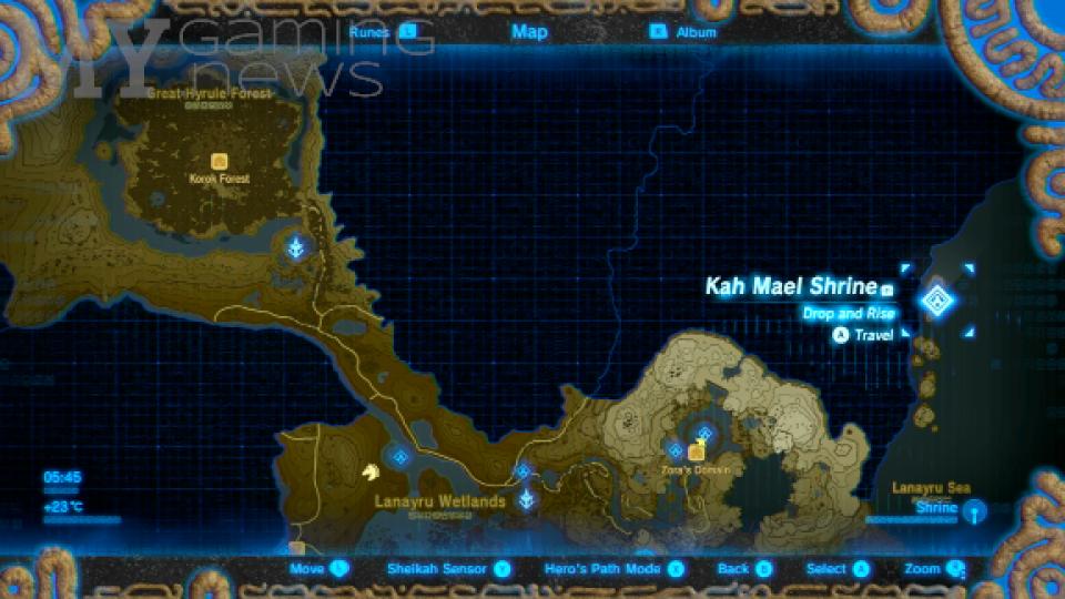 kah mael shrine location