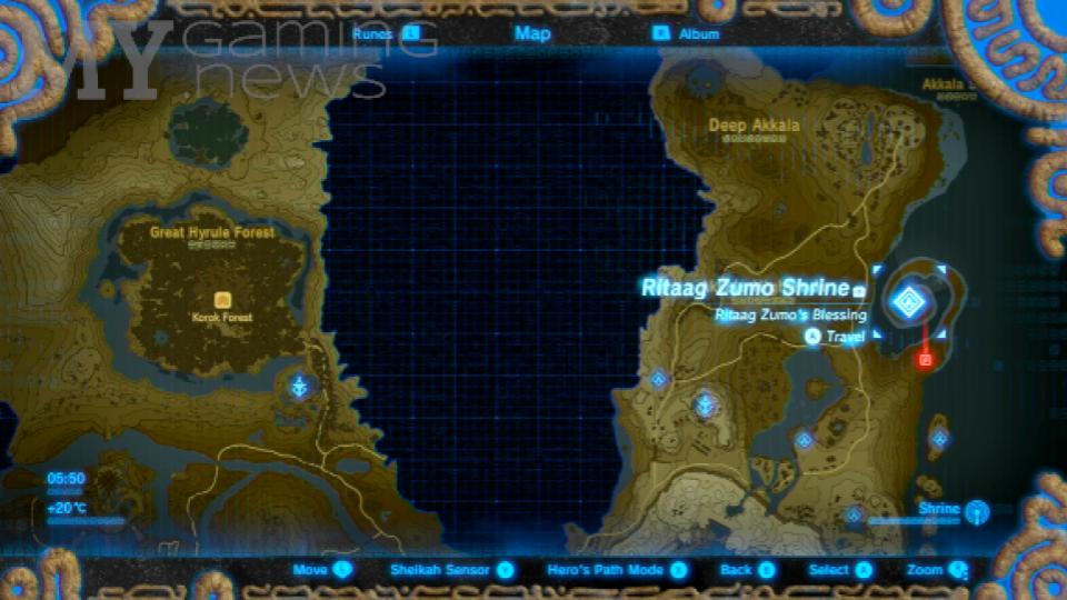 ritaag zumo shrine location
