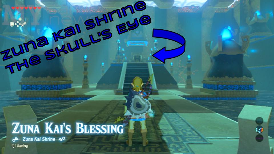 Zuna Kai Shrine / The Skull's Eye / Zuna Kai's Blessing BotW